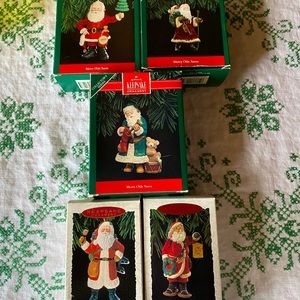 VTG Merry Olde Santa. 1st six in series.